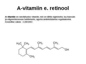 A-vitamiin #2