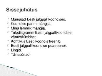 Eesti jalgpallikoondis #2