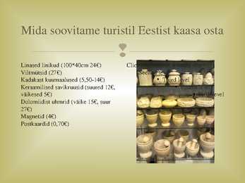 Eestile iseloomulikud tooted #4