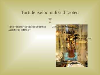 Eestile iseloomulikud tooted #7