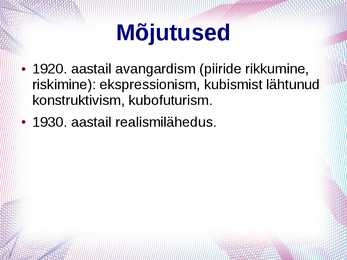 Kunst Eestis 1920-1940 #3