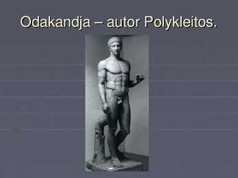 Vanakreeka skulptuur #11