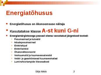 Elektrikaupade märgistus #2
