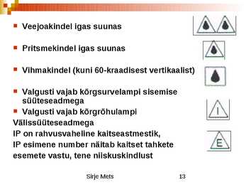 Elektrikaupade märgistus #13