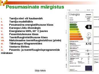 Elektrikaupade märgistus #6
