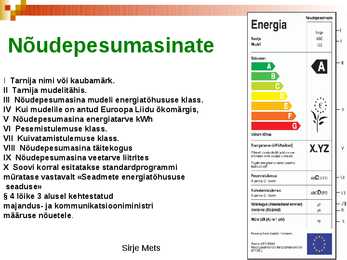 Elektrikaupade märgistus #8