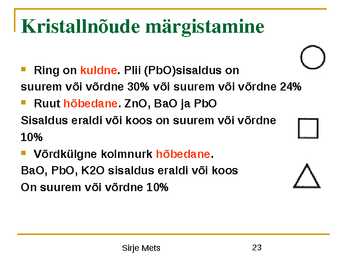 Toodete märgistamine 2010 I osa #23