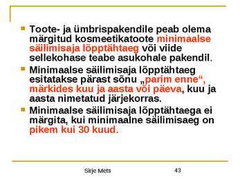 Toodete märgistus 2010 II osa #43