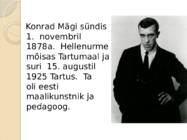 Konrad Vilhelm Mägi #2
