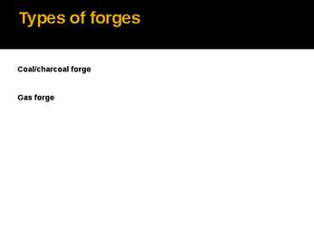 Forge #3