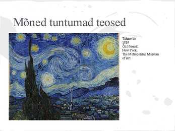 Vincent van Gogh - elulugu ja teosed #2