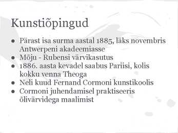 Vincent van Gogh - elulugu ja teosed #11