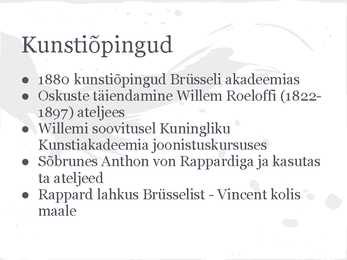 Vincent van Gogh - elulugu ja teosed #10