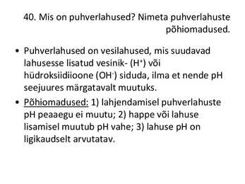 Üldkeemia kordamisküsimuste vastused #55