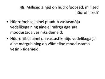 Üldkeemia kordamisküsimuste vastused #63