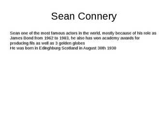 Famous Scottish People #2