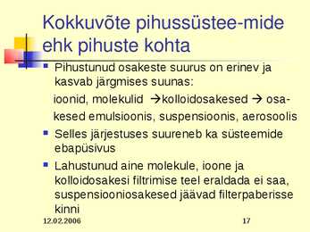Pihussüsteemid ehk pihused #17