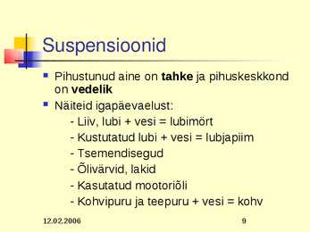 Pihussüsteemid ehk pihused #9