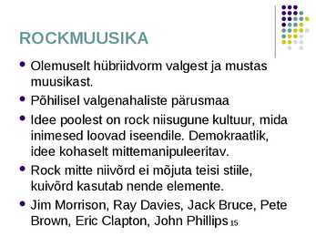 Muusika 60 ndad-70 ndad #15