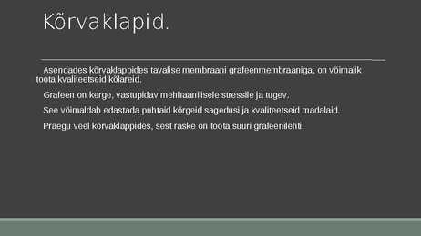 Grafeeni rakendused #12