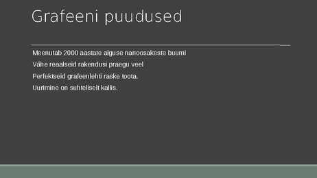 Grafeeni rakendused #15