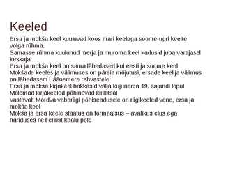 Mordvalased #5