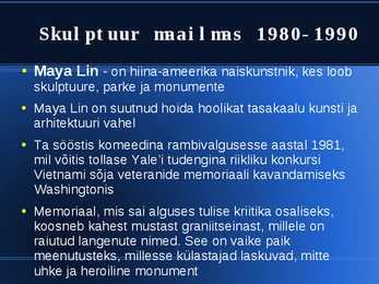 1980-1990 Skulptuur #12