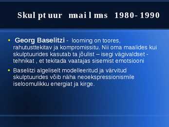 1980-1990 Skulptuur #21