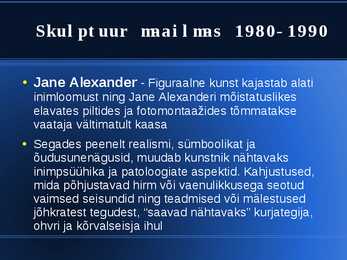 1980-1990 Skulptuur #23