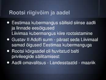 ROOTSI AEG #5