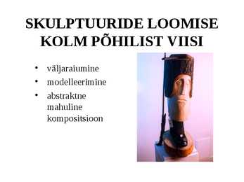 Kunsti liigid #3
