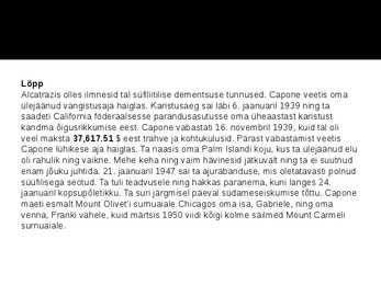 Al Capone #7