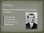 Juhan Liiv #3