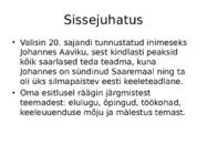 Johannes Aavik #2