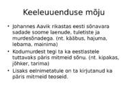 Johannes Aavik #8