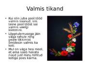 Käsitöö - tikkimine #8