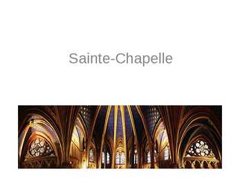 Saint Chapelle
