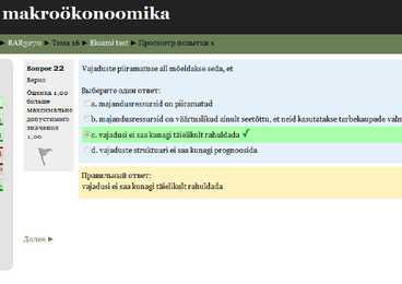 Mikro makro ökonoomika eksam #22