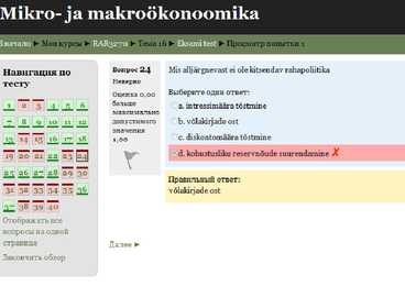 Mikro makro ökonoomika eksam #24