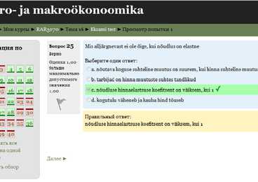 Mikro makro ökonoomika eksam #25