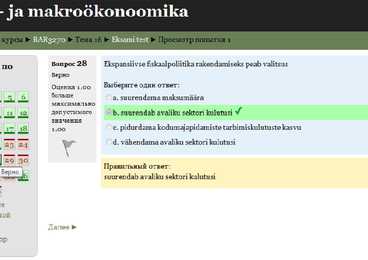 Mikro makro ökonoomika eksam #28