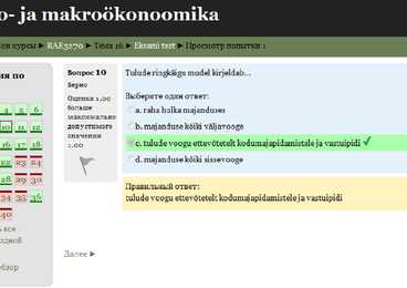 Mikro makro ökonoomika eksam #10