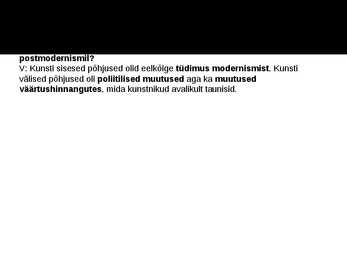 Postmodernism #15