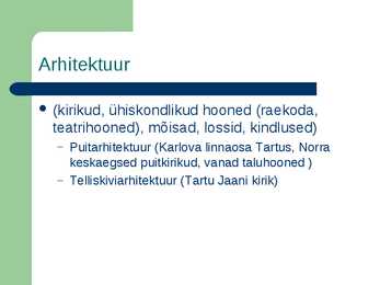 VAATAMISVAARSUSED #6