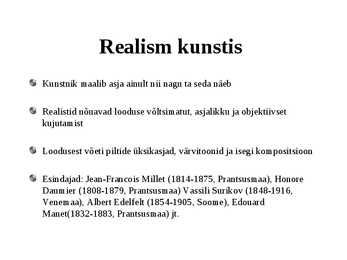 Realism #6