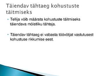 Võlaõigusseadus #25