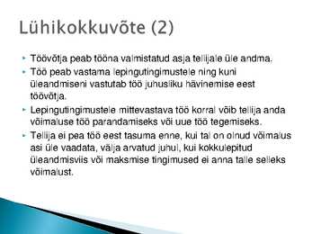 Võlaõigusseadus #33