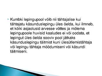 Võlaõigusseadus #42