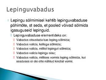 Võlaõigusseadus #8