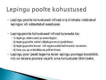 Võlaõigusseadus #10